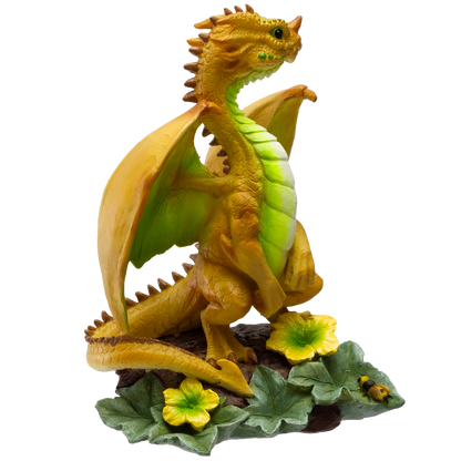 Dragon Fantasy Honeydew Dragon Resin Figurine