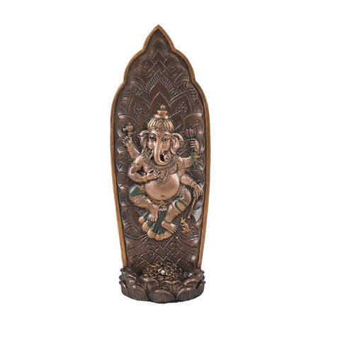 Pacific Giftware Ganesha Hindu Elephant God Incense Burner Resin Figurine Statue