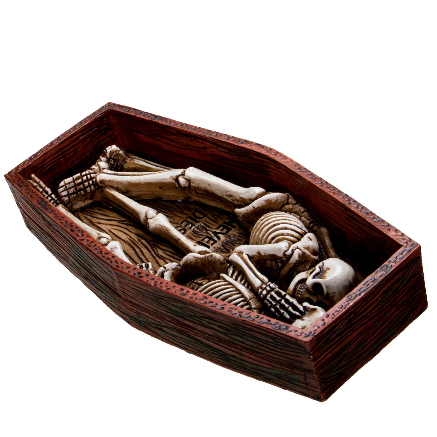 Pacific Giftware Love Never Dies Couple Buried Together in The Coffin Resin Figurine