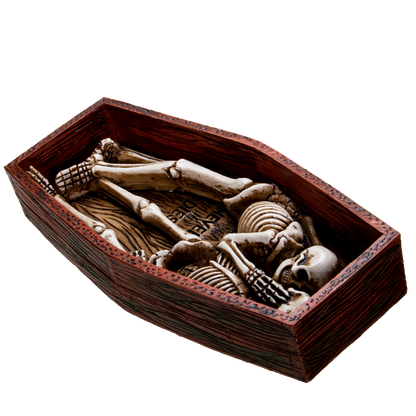 Pacific Giftware Love Never Dies Couple Buried Together in The Coffin Resin Figurine
