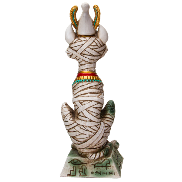 Pacific Giftware Ancient Egyptian Mummy God Osiris Sitting Pose Resin Figurine