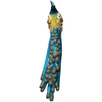 Realistic Animal Beautiful Peacock Home Decor Resin Figurine
