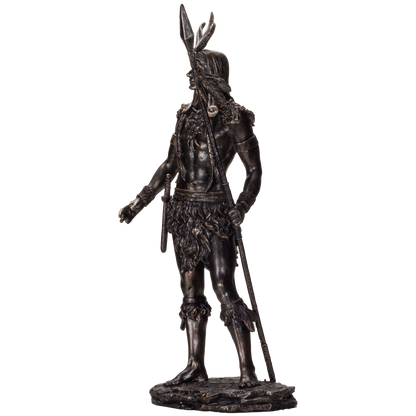 American Indian Warrior with Spear 19.75 inches tall