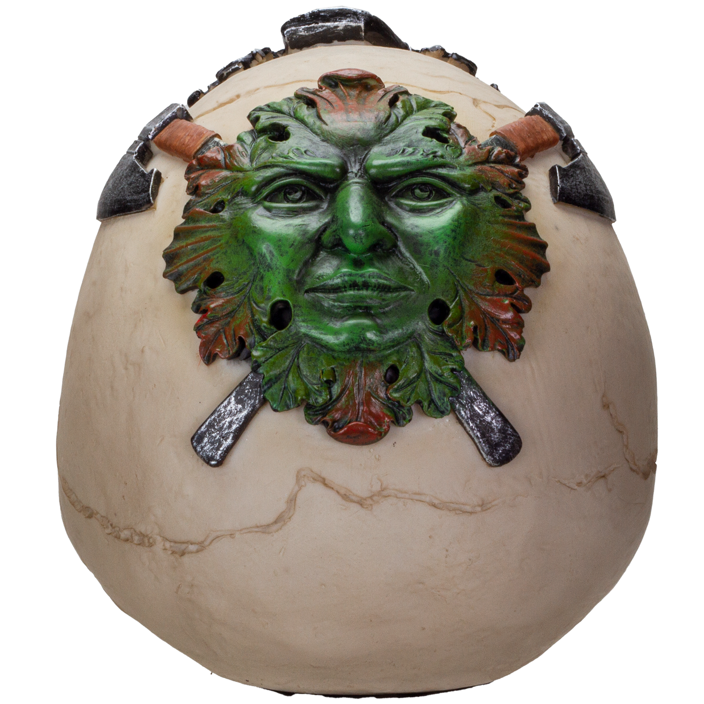 The Knights of the Round Table King Arthur's Knight Skulls Sir Gawain Resin Skull Figurine