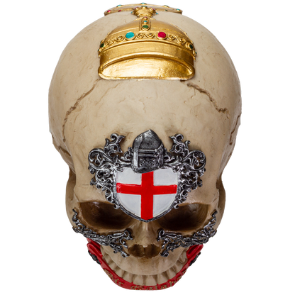 The Knights of the Round Table King Arthur's Knight Skulls Sir Galahad Resin Skull Figurine