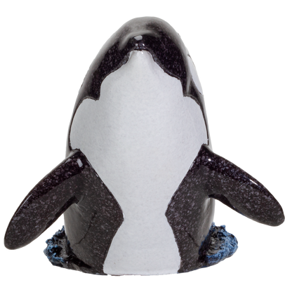 Ocean World Orca Killer Whale Wine Holder Home Decor