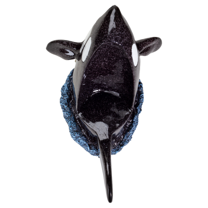 Ocean World Orca Killer Whale Wine Holder Home Decor