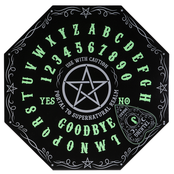 Glow in the Dark Ouija Spirit Board for the Occult Supernatural Trainee