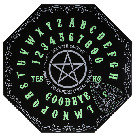 Glow in the Dark Ouija Spirit Board for the Occult Supernatural Trainee