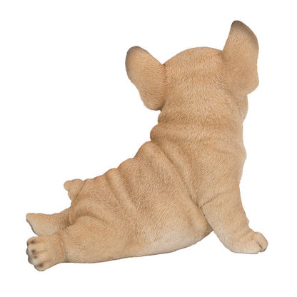 Realistic Animal French Bulldog Puppy Collectible Home Decor Figurine