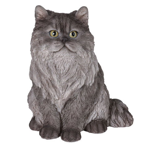 Realistic Animal Persian Cat Kitten Collectible Home Decor Figurine