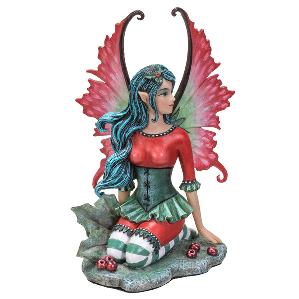 Holly Fairy Christmas Holiday Fairyland Collection by Amy Brown