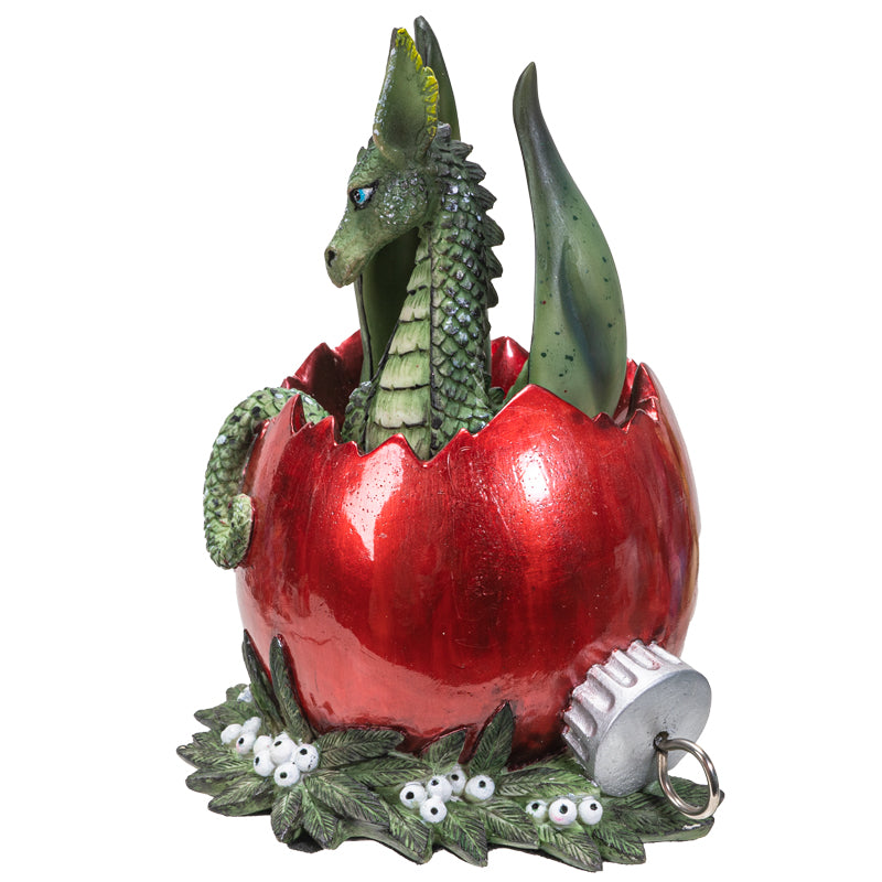 Holiday Mischieef Fantasy Dragon Christmas Fairy Collection Resin Figurine
