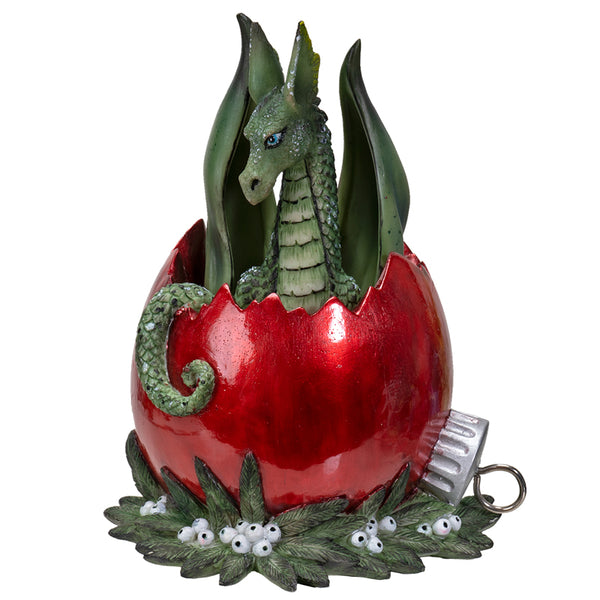 Holiday Mischieef Fantasy Dragon Christmas Fairy Collection Resin Figurine