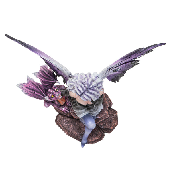 Fairyland Butterfly Fairy with Guardian Dragon Home Decor Figurine