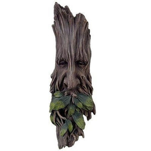 The Ancient Wise Spirit of the Woods Greenman Tree Sculpture Indoor/Outdoor
