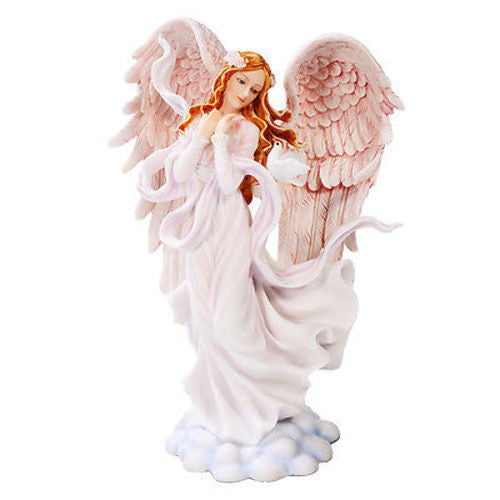 Seraphim Angel Of Wisdom Burn Passion God Statue Purity Dove Figurine