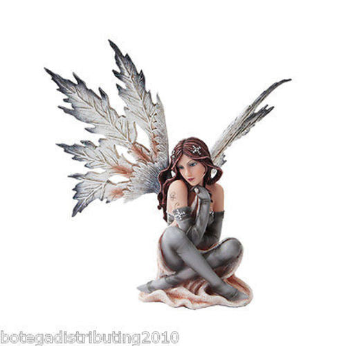 Snowflake Winter Fairy Figurine Home Statue