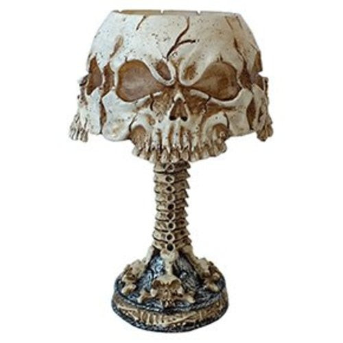 Ossuary Skull LED Mini Night Lamp Color Changing Desktop Halloween Decor
