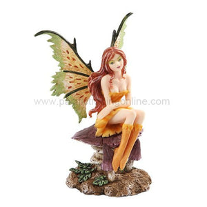 Amy Brown Fantasy Little Mae Faery Mushroom Fairy Statue Enchanted