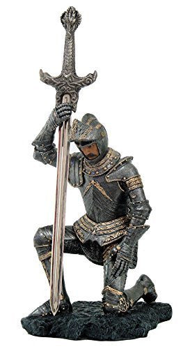 Medieval Knight of Honor Letter Opener Desktop Decor 7.5 Inch Tall
