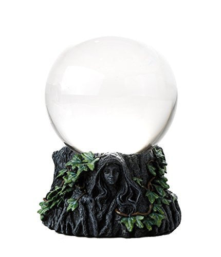 Mother Maiden Crone Triple Goddess Crystal Gazing Ball Stand