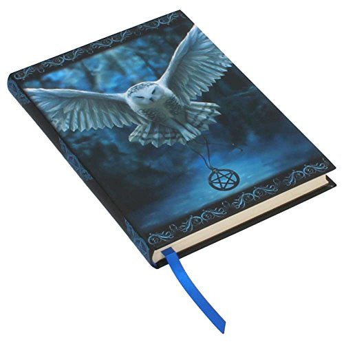 Awaken Your Magic Anne Stokes Embossed Journal Collector Book White Owl