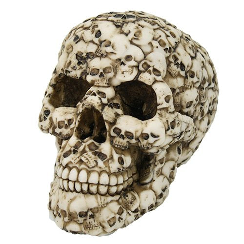 Undead Human Skulls Grave Cranium Skeleton Figurine