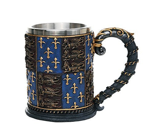 Medieval Times Coat of Arms Mug Tankard 13oz