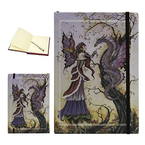 Dragon Charmer Embossed Fairy Journal Diary Notebook Amy Brown