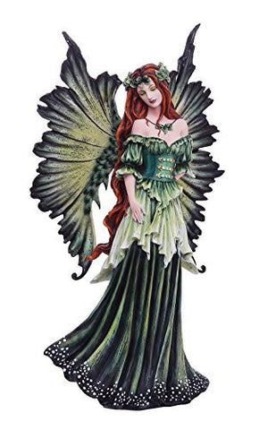 Large 18" Tall Fantasy Lady of the Forest Fairy Decorative Statue by Artist Amy Brown
