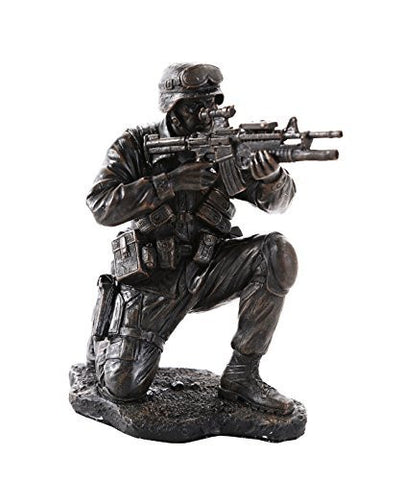 America's Finest Brave Soldier Military Heroes Collectible Figurine