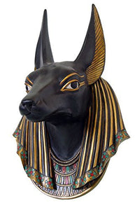Egyptian Anubis God of Underworld Wall Scupture 15 Inch Tall