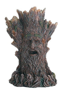 Whispering Forest Mystic Greenman Tree Spirit Backflow Incense Holder