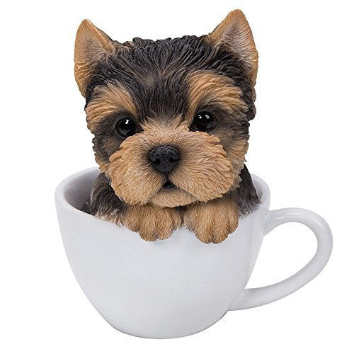 Adorable Teacup Pet Pals Puppy Collectible Figurine 5.75 Inches
