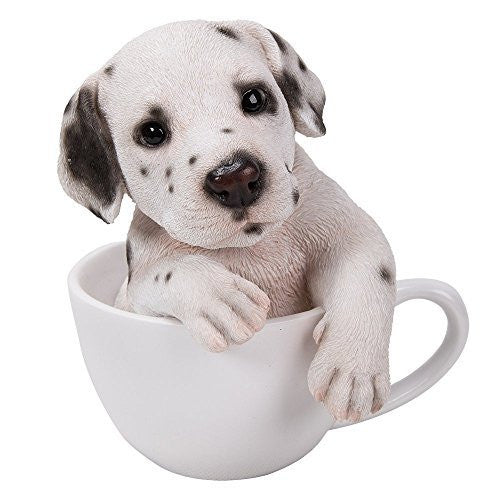 Adorable Teacup Pet Pals Puppy Collectible Figurine 5.75 Inches