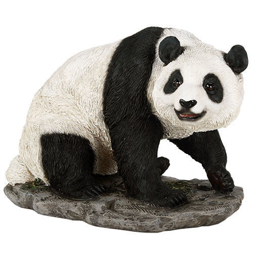 Panda Animal Figurine Sitting China Panda Bear Collectible Figurine Wildlife