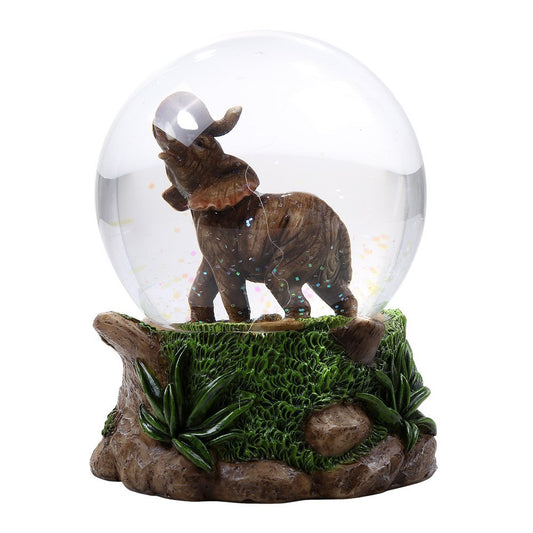 Elephant Glitter Water Globe Collectible Water Ball