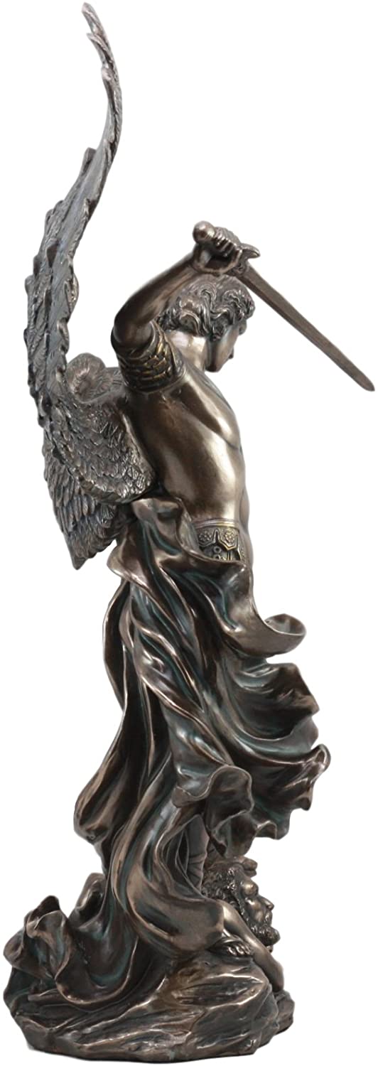 Pacific Giftware Archangel St. Michael Slaying Demon Statue Figurine 20 Inch