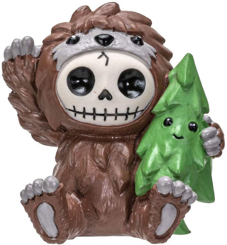 Furrybones Summit Collection Bigfoot Figurine Decorative Signature in Sasquatch Costume 3 Inch Tall Collectible Statue