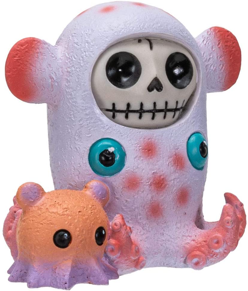 Furrybones Summit Collection Dumbie Figurine Decorative Signature in Marine Sea Creature Costume 3 Inch Tall Collectible Statue
