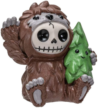 Furrybones Summit Collection Bigfoot Figurine Decorative Signature in Sasquatch Costume 3 Inch Tall Collectible Statue