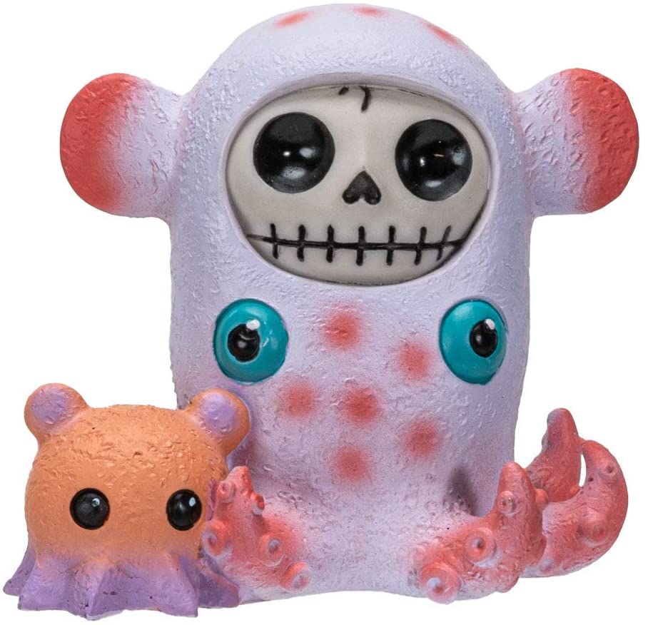 Furrybones Summit Collection Dumbie Figurine Decorative Signature in Marine Sea Creature Costume 3 Inch Tall Collectible Statue