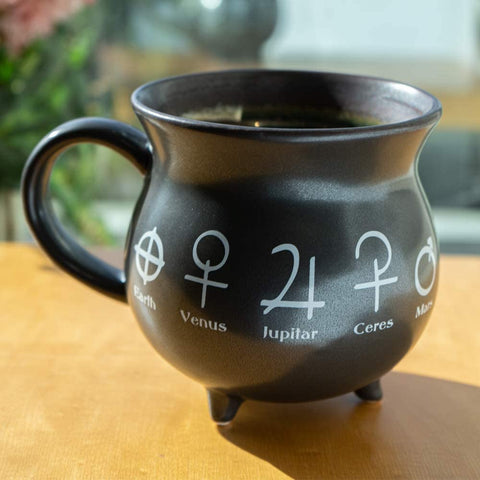 Cauldron Ceramic Porcelain Coffee Mug Soup Bowl