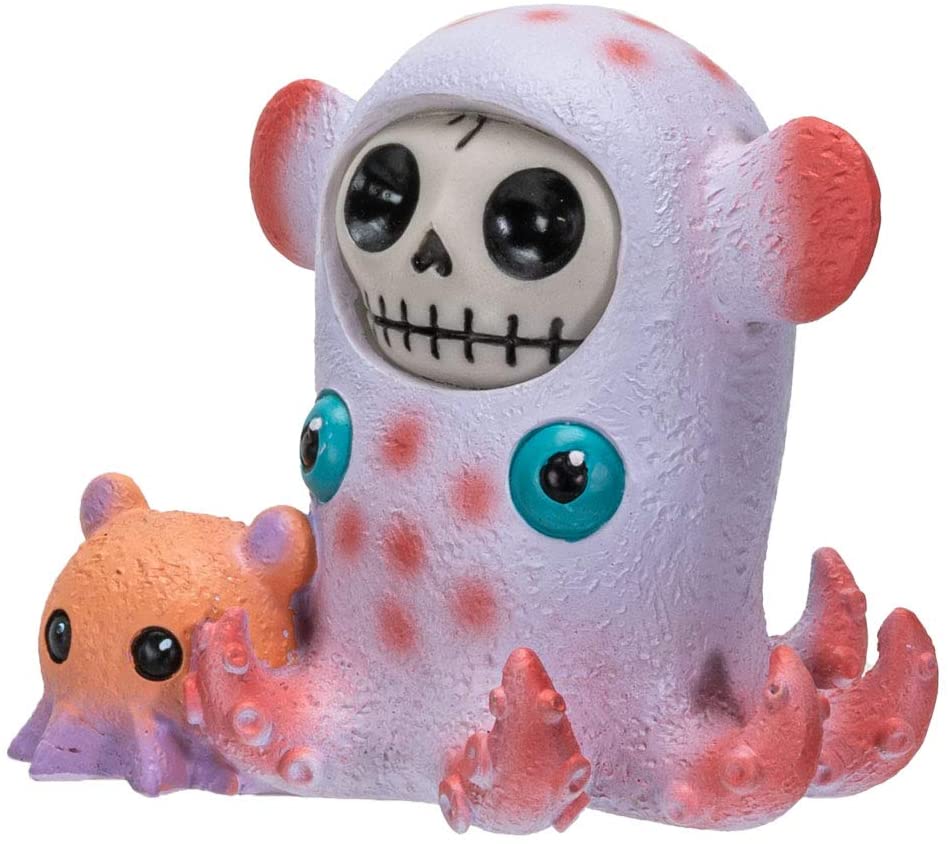 Furrybones Summit Collection Dumbie Figurine Decorative Signature in Marine Sea Creature Costume 3 Inch Tall Collectible Statue