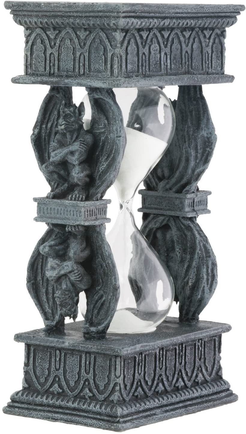 Gargoyle Double Sand Timer Collectible Figurine
