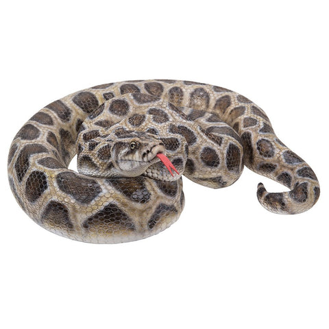 Large Realistic Looking Python Snake Life Size Scale Statue