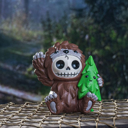 Furrybones Summit Collection Bigfoot Figurine Decorative Signature in Sasquatch Costume 3 Inch Tall Collectible Statue