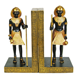 PTC 6.75 Inch Egyptian Mystical Guardians Embellished Bookends Set