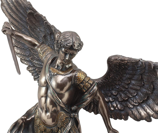 Pacific Giftware Archangel St. Michael Slaying Demon Statue Figurine 20 Inch